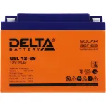 Батарея Delta GEL 12-26 (12В, 26Ач)