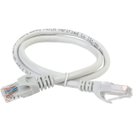 Патч-корд IEK PC01-C5EU-1M (RJ45(m), RJ45(m), внутренний, 1м, 5E, 4пары, U/UTP, серый)