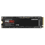 Жесткий диск SSD 2Тб Samsung 990 PRO (M.2, 7450/6900 Мб/с, 1550000 IOPS, PCI-E, 1024Мб, для ноутбука и настольного компьютера)