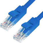 Greenconnect GCR-LNC01-0.3m (RJ45(m), RJ45(m), внутренний, 0,3м, 5E, 4пары, U/UTP, синий)