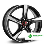 Vector B201 R17/7J PCD 5x112 ET 45 ЦО 57,1 черный с полированной лицевой поверхностью