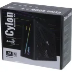 Блок питания Aerocool Cylon 600W (ATX, 600Вт, 20+4 pin, ATX12V 2.4, 1 вентилятор, WHITE)