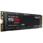 Жесткий диск SSD 512Гб Samsung 970 Pro (M.2, 3500/2300 Мб/с, 500000 IOPS, PCI-E, 512Мб, для ноутбука и настольного компьютера)