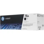 Тонер-картридж HP 78A (черный; 2100стр; LJ P1566, P1606w, M1536)