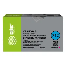 Cactus CS-3ED68A (пурпурный; 29стр; DJ T230, T630, T650)