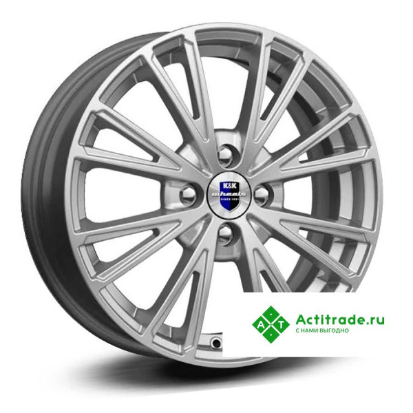 КиК Меандр-Оригинал R16/6J PCD 4x100 ET 37 ЦО 60,1 антрацитовый