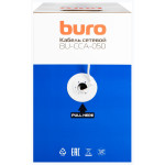 Кабель сетевой Buro BU-CCA-050 (алюминий омедненный, 0.5мм, 305м, 5E, 4пары, UTP)