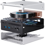 ПК Chuwi Ubox (Ryzen 5 7430U 2300МГц, DDR4 16Гб, SSD 512Гб M.2 2280, AMD Radeon 660M / AMD Radeon 760M, Windows 11 Pro)