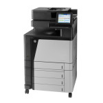 МФУ HP Color LaserJet Enterprise flow MFP M880z (лазерная, цветная, A3, 1536Мб, 46стр/м, 1200x1200dpi, авт.дуплекс, 200'000стр в мес, RJ-45, USB)