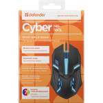 Мышь DEFENDER Cyber MB-560L Black USB (1200dpi)