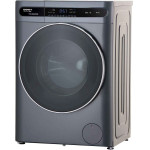 Стиральная машина Kraft TCH-HD8529SDB(фронтальная средняя, класс стирки/отжима/э.потребления: A/C/A+++ , макс: 8кг, 1400 об/мин, инвертер, защита: полная, 60x84.7x43см, серый)