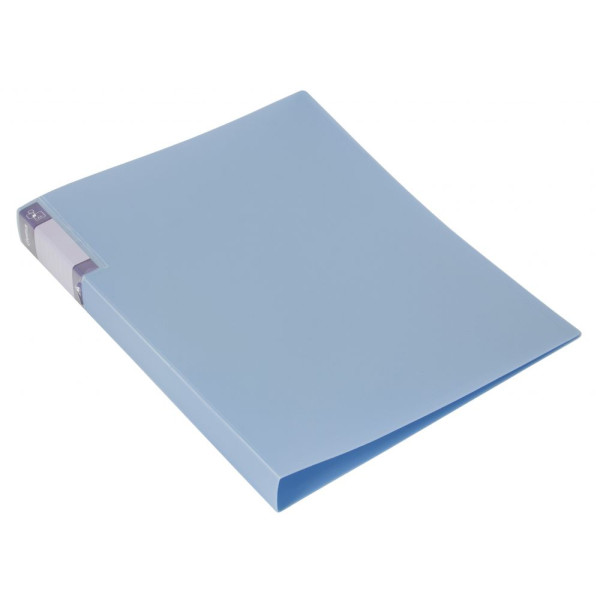 Папка с зажимом Бюрократ Gems GEM07PAZURE (зажимов 1, A4, пластик, толщина пластика 0,7мм, карман торцевой с бумажной вставкой, голубой топаз)