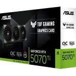Видеокарта GeForce RTX 5070 Ti 2295МГц 16Гб ASUS TUF Gaming OC (GDDR7, 256бит, 2xHDMI, 3xDP)