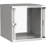 Шкаф коммутационный настенный IEK LWE3-12U64-GF (12U, 600x585x450мм, IP20, 50кг)