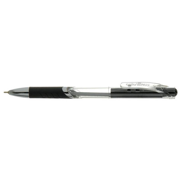 Ручка шариковая Cello WINGS (0,7мм, чернила пониженной вязкости, резиновая манжета, коробка)
