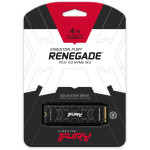 Жесткий диск SSD 4Тб Kingston Fury Renegade (2280, 7300/7000 Мб/с, 1000000 IOPS, PCI-E, для ноутбука и настольного компьютера)