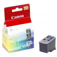 Картридж Canon CL-51 (многоцветный; 275стр; 21мл; MP450, 150, 170, iP6220D, 6210D, 2200)