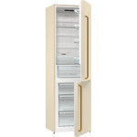 Холодильник Gorenje NRK 620 2CLI (No Frost, A++, 2-камерный, объем 353:243/110л, 60x200x59,2см, бежевый)