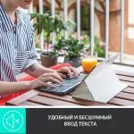 Клавиатура Logitech K380 Multi-Device Black Bluetooth (Bluetooth, мембранные, 79кл)