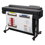 Плоттер HP DesignJet T650 36-in (струйная, A0, 1024Мб, Wi-Fi, RJ-45, USB)