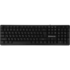 Клавиатура DEFENDER Legion GK-010DL RU Black USB ( мембранные, 104кл) [45559]