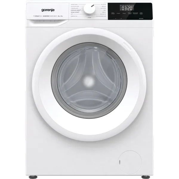 Стиральная машина Gorenje W3D2A854ADS(60x85x54см, фронтальная, макс:8кг, с сушкой, 1400об/мин, защита от протечек, белый)