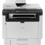 МФУ Ricoh M 320F (лазерная, черно-белая, A4, 256Мб, 32стр/м, 1200x1200dpi, авт.дуплекс, 35'000стр в мес, RJ-45, USB)