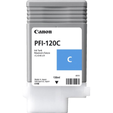 Чернильный картридж Canon PFI-120C (голубой; 130стр; 130мл; imagePROGRAF TM-200, 205) [2886C001]