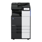 МФУ Konica Minolta bizhub C300i (лазерная, цветная, A3, 8192Мб, 1200x1200dpi, авт.дуплекс, 25'000стр в мес, RJ-45, USB)