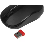 Мышь DEFENDER Datum MM-285 Black USB (радиоканал, 1600dpi)