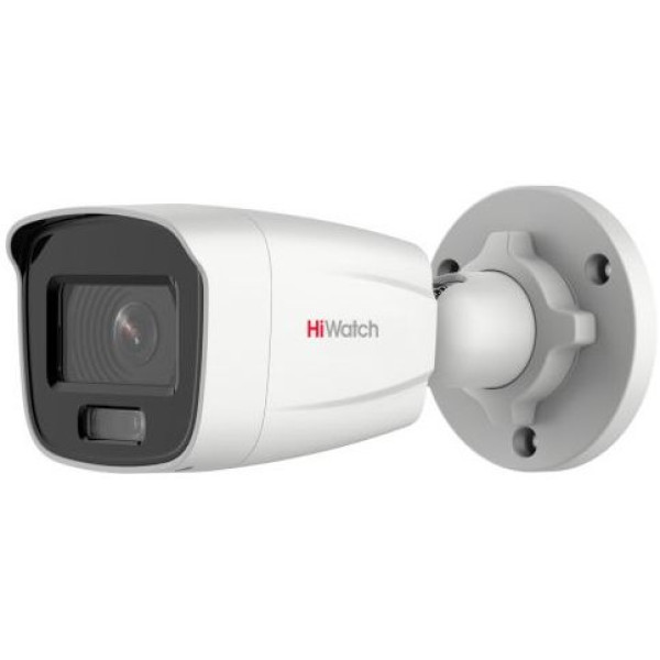 Камера видеонаблюдения HiWatch DS-I450L(C)(4MM) (IP, поворотная, уличная, цилиндрическая, 4Мп, 4-4мм, 2560x1440, 20кадр/с, 95°)