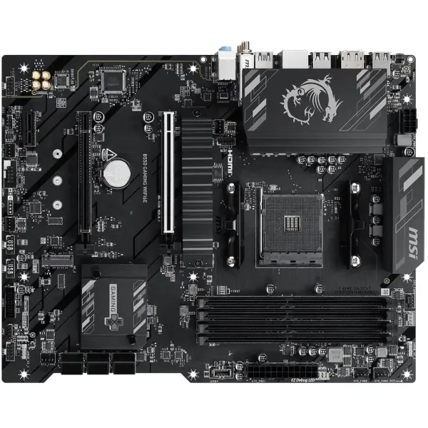 Материнская плата MSI B550 GAMING WIFI6E (AM4, 4xDDR4 DIMM, ATX, RAID SATA: 0,1,10)