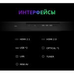 OLED-телевизор Skyworth 65SXF9800 (65