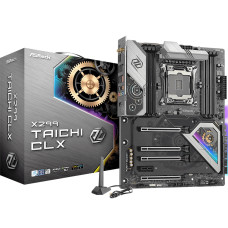 Материнская плата ASRock X299 TAICHI CLX (LGA 2066, Intel X299, 8xDDR4 DIMM, ATX, RAID SATA: 0,1,10,5)