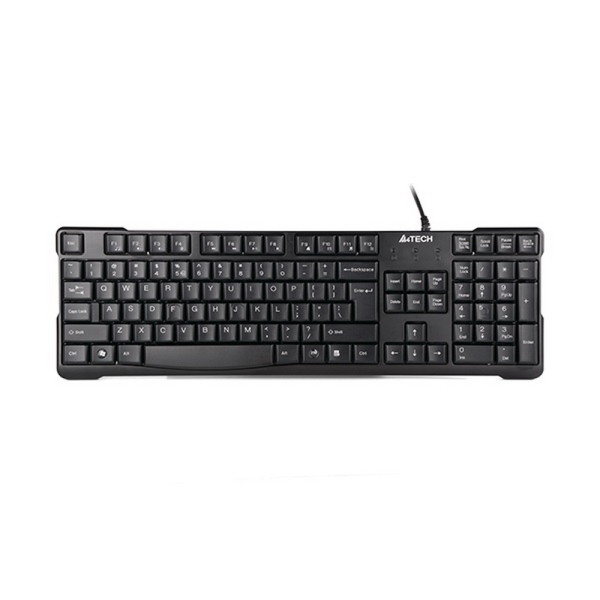 Клавиатура A4Tech KR-750 Black USB (классическая мембранные, 105кл)