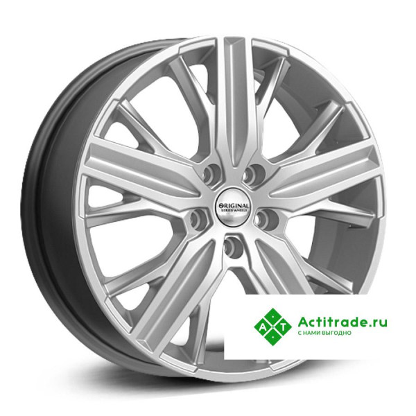 Скад KL-375 R18/6.5J PCD 5x108 ET 52 ЦО 60,1 насыщенный серебристый