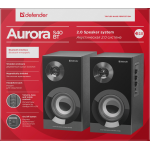 Компьютерная акустика DEFENDER Aurora S40 BT (2.0, 40Вт, MDF)