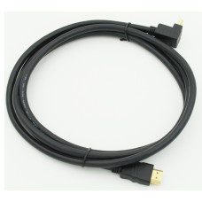 Кабель аудио-видео (прямой HDMI (m), Г-образный HDMI (m), HDM: ver 1.3, 2м) [51608]