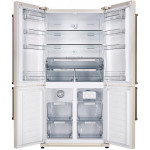 Холодильник Kuppersberg NMFV 18591 C (No Frost, A+, 3-камерный, инверторный компрессор, 91x185x78см, бежевый)