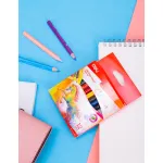 Карандаши Deli ColoRun (тополь, трехгранный, 12 цветов, коробка европодвес)