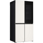 Холодильник LG GR-X24FQEKM (No Frost, A+, 3-камерный, объем 684:404/280л, инверторный компрессор, 91.4x186x68см, бежевый)