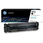 Тонер-картридж HP 203X (черный; 3200стр; M254, 280, 281)