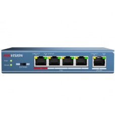 Коммутатор Hikvision DS-3E0105P-E [DS-3E0105P-E(B)]
