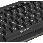 Клавиатура и мышь Oklick 230 M Wireless Keyboard & Optical Mouse Black USB (радиоканал, классическая мембранная, 104кл, светодиодная, кнопок 3, 1000dpi)