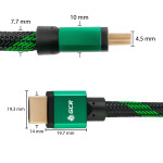 Кабель Greenconnect (HDMI (m), HDMI (m))