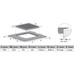 Индукционная варочная поверхность Weissgauff PREMIUM HI 649 Dual Flex