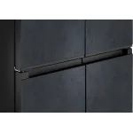 Холодильник Weissgauff 450 Rock Glass (No Frost, A+, 3-камерный, объем 450:287/163л, инверторный компрессор, графит темный)