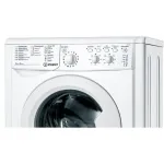 Стиральная машина Indesit IWSC 5105(класс: A, средняя 59.5x85x41.4см, фронтальная, макс:5кг, 1000об/мин, защита:частичная (корпус), белый)