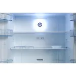 Холодильник Hyundai CM4505FV (No Frost, A, 3-камерный, Side by Side, объем 511:304/156л, инверторный компрессор, нержавеющая сталь)