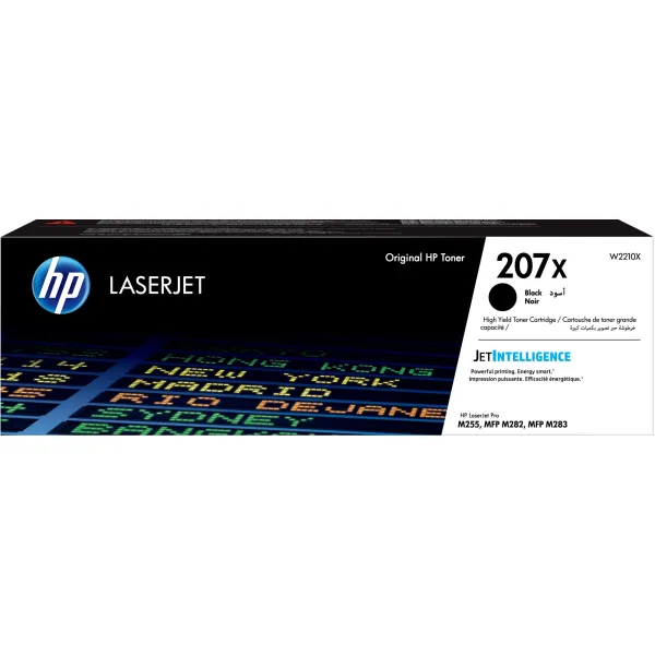 Тонер-картридж HP 207X (черный; 3150стр; M255, MFP M282, M283)